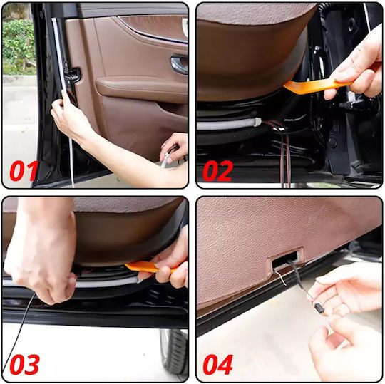 Exterior Decorative Car Lighting System White Color