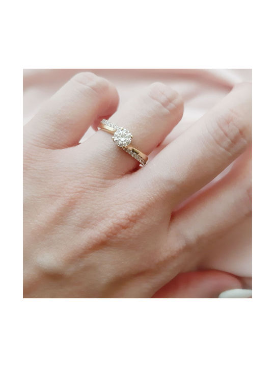 Single Stone from Gold 14K