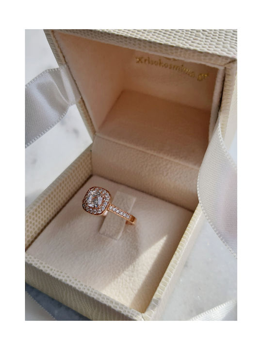 Single Stone from Rose Gold