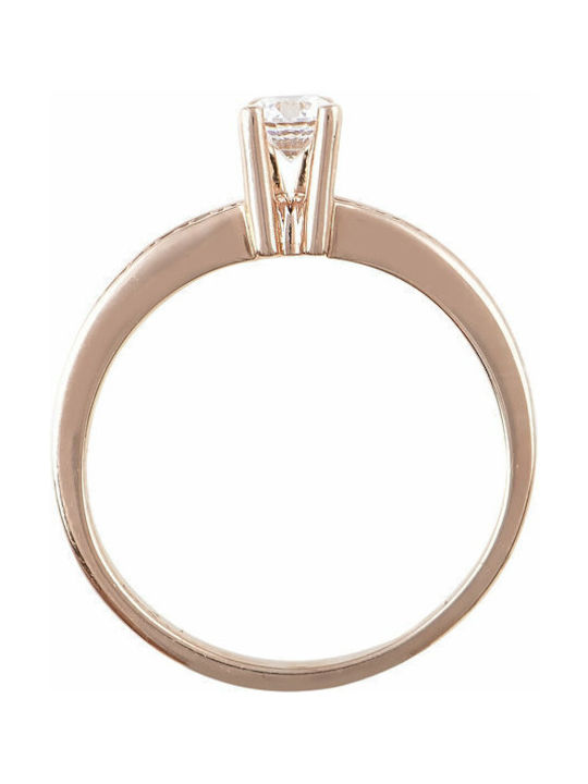 Savvidis Single Stone from Rose Gold