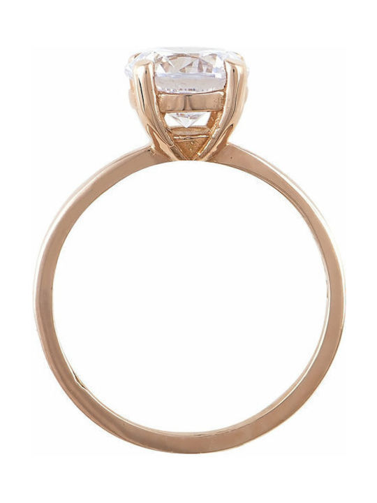 Savvidis Single Stone from Rose Gold