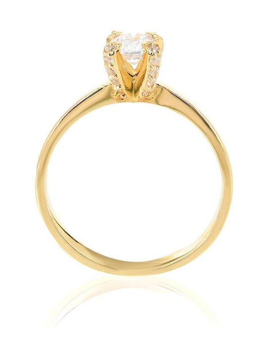 Single Stone from Gold 14K