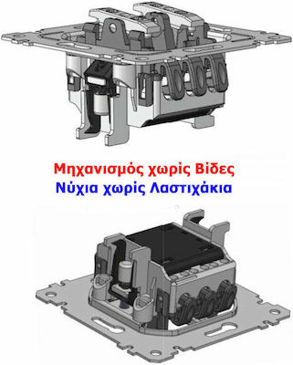 Πρίζα HDMI με Πλαίσιο σε Λευκό χρώμα 6001130