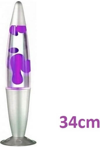 Dekorative Tischlampe Lava Lampe 34cm