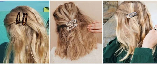 Elecool Haarspangen Rosa