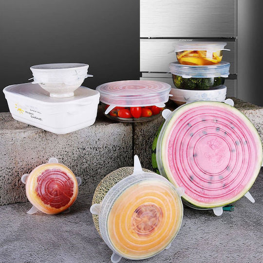 Lid for Storage Container made of Silicone 7cm 103061 6pcs