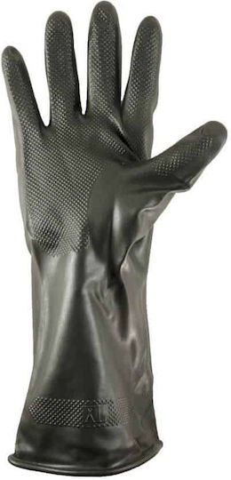 Επιμανίκια Εργασίας Μαύρα Latex