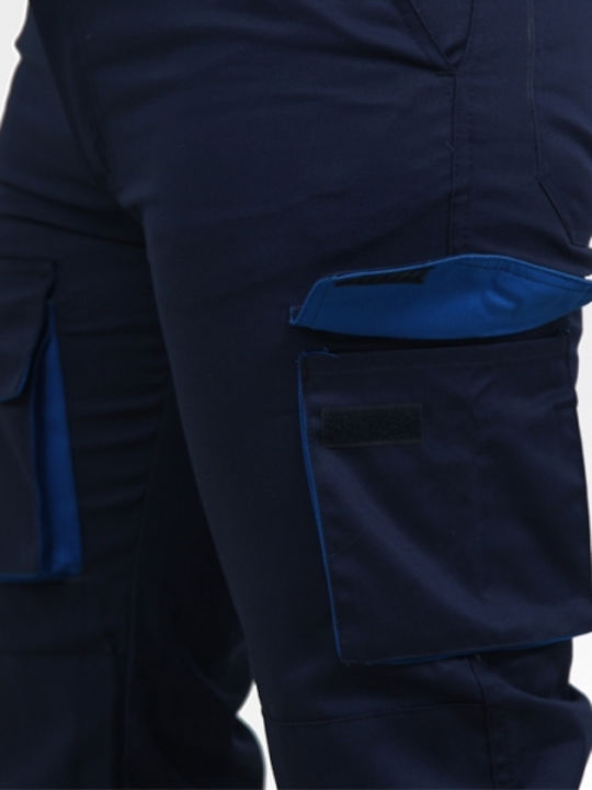 Ανακλαστικό Παντελόνι Εργασίας Μπλε