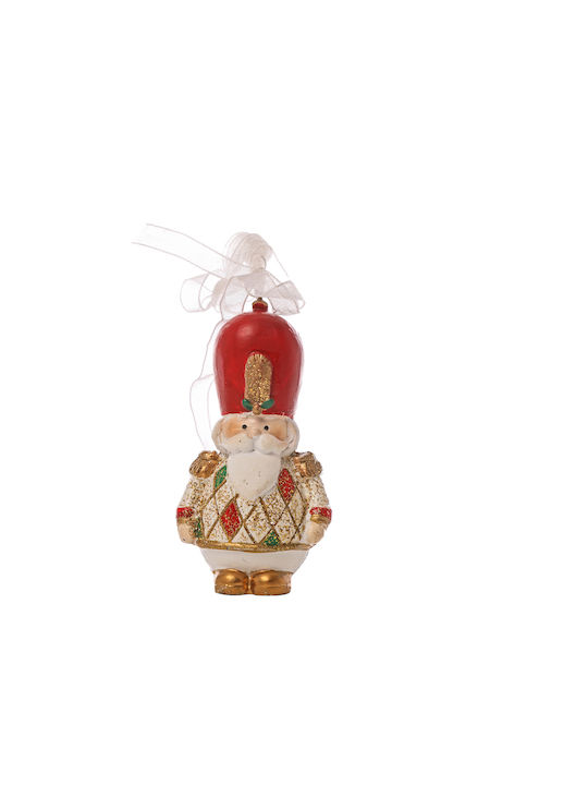 Arpimex Srl Christmas Polyresin Santa Claus Ornament Red 7x7cm