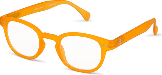 Perspectiv Men's Reading Glasses +1.00 in Orange color #M-ORANGE+1.00