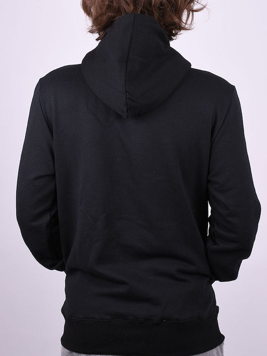 Sweatshirt with Hood Black