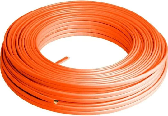 Power Cord with Diameter 2x1.5mm² in Orange Color 1m 1pcs