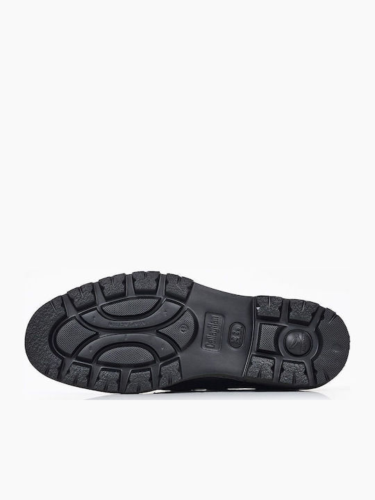 Men's Leather Casual Shoes Black