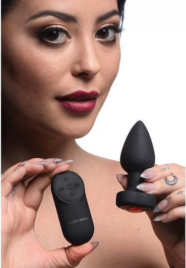 Booty Sparks Dop Anal cu Funcție Wireless și Vibrație Mici Neagră