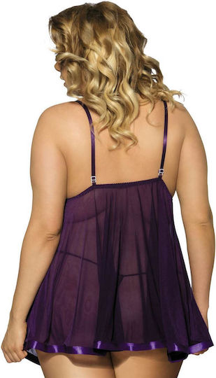Plus Size Purple