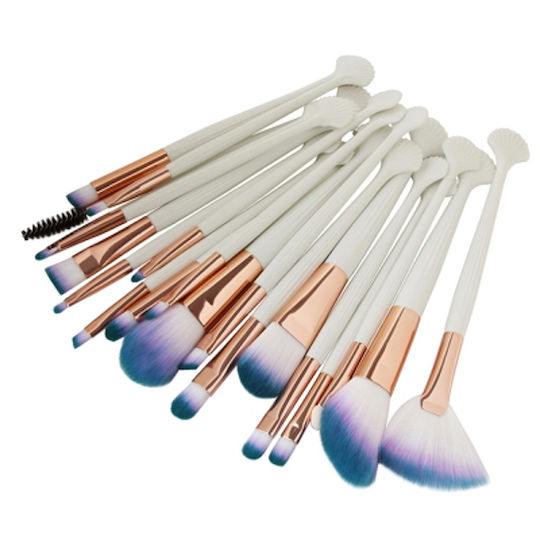 Set with Makeup Brushes made of Synthetic Hair Eye Makeup Beauty 20pcs