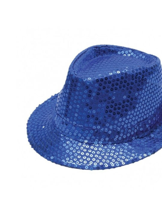 Frauen Korbweide Hut Blau