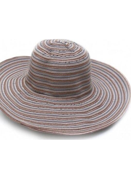 V-store Fabric Women's Hat Brown
