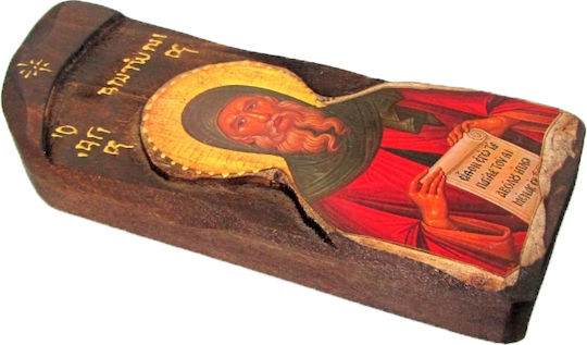 IconsGR Image St. Anthony Wooden 8x20cm