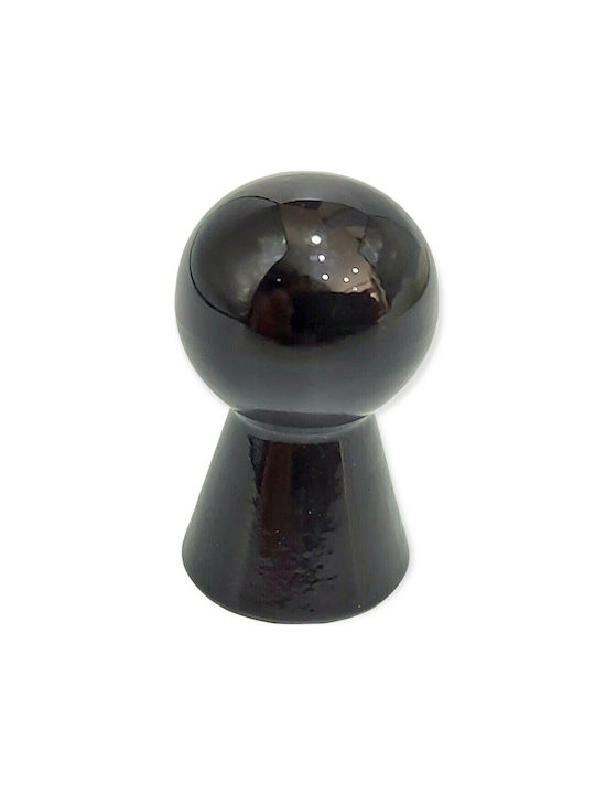 Knob Furniture made of Acrylic Resin in Black Color 0314-NEL1 1pcs