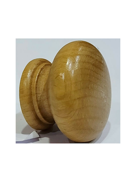 ACM Knob Furniture made of Wooden in Brown Color 9419-000-KSIL 1pcs