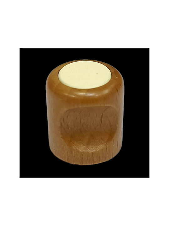 ACM Kids Knob Furniture made of Wooden & Metallic & Zamak in Beige Color 04034-0000-LEF12 1pcs