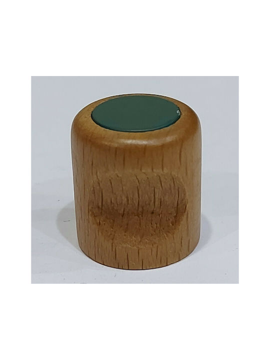 ACM Kids Knob Furniture made of Wooden & Metallic & Zamak in Green Color 4034-PRA1 1pcs