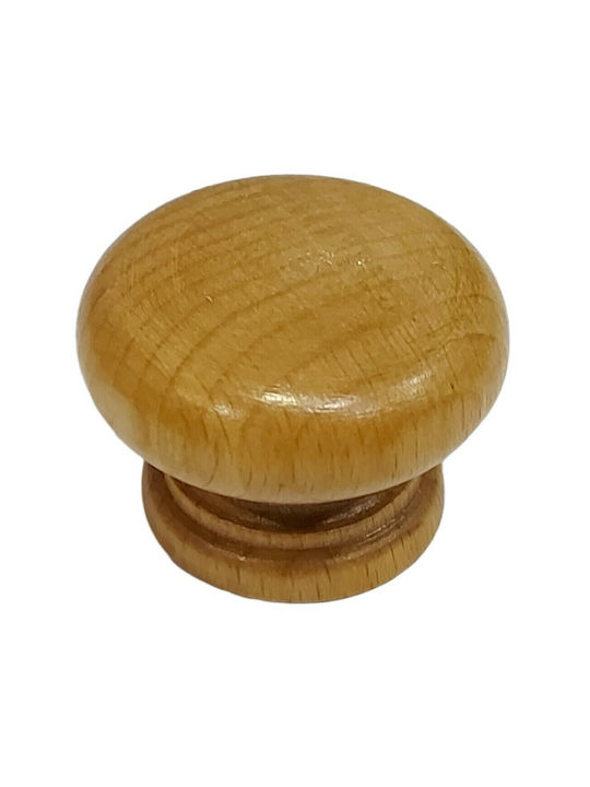 ACM Knob Furniture made of Wooden in Brown Color 9419-000-KSIL 1pcs