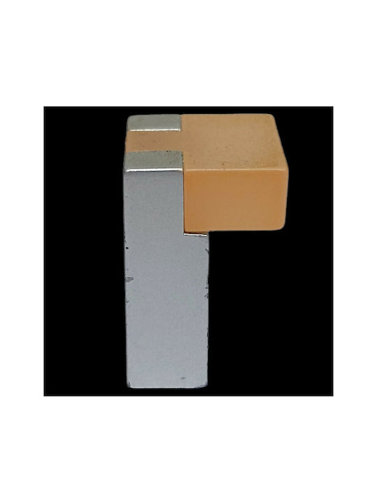 Kids Knob Furniture made of Plastic & Zamak & Metallic in Orange Color 4061-000-10C1 1pcs
