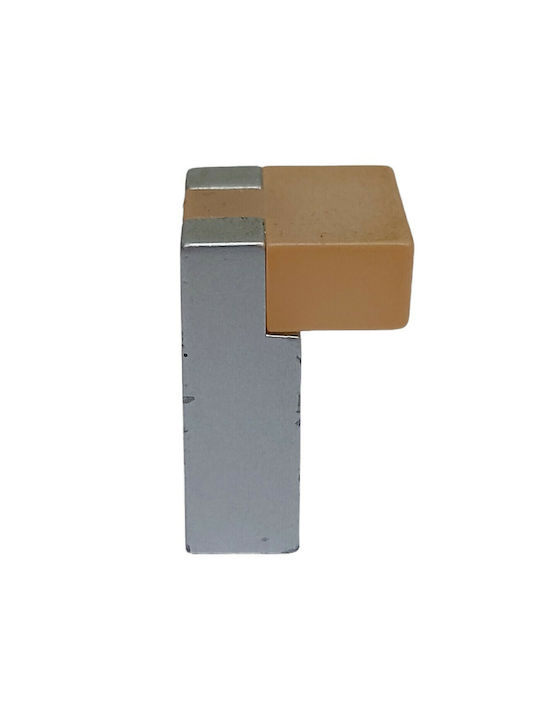 Kids Knob Furniture made of Plastic & Zamak & Metallic in Orange Color 4061-000-10C1 1pcs