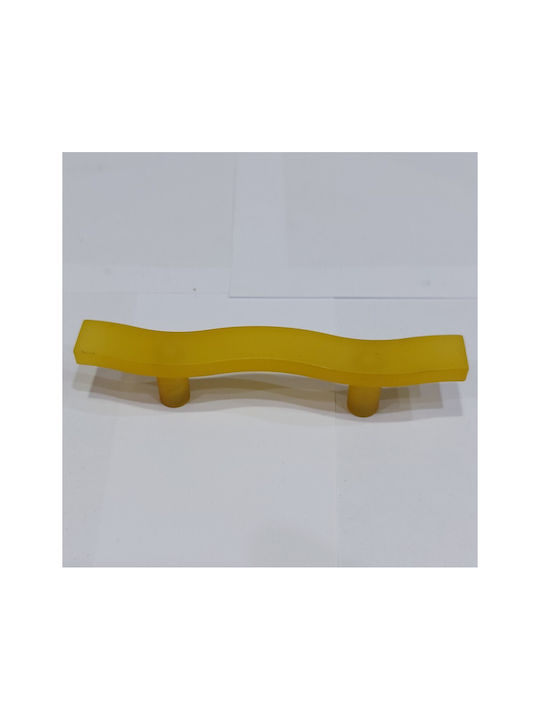 Children's Handle Furniture made of Plastic in Orange Color 125mm (Center Distance 64mm) 0794-064-POR 1pcs