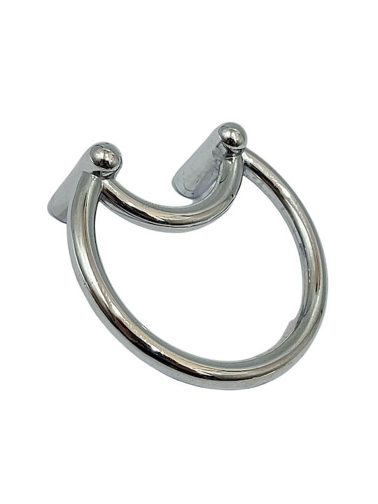 Handle Furniture made of Zamak & Metallic in Silver Color 44mm (Center Distance 25mm) 11069-025-MAY 1pcs
