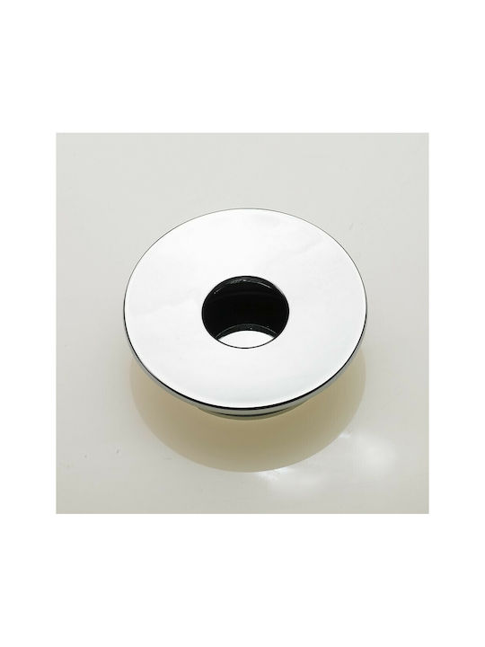 Furnipart Buton Mobilier Mânere de mobilier din Metal & Zamak în Culoare Argintiu 7224-INO1 1buc