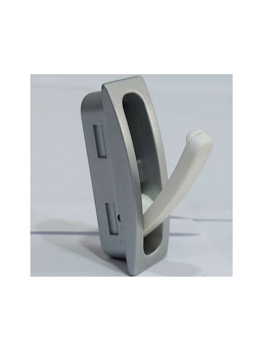 Pamar Buton Mobilier din Zamak & Plastic & Metal în Culoare Alb 0721-000-LEF1 1buc