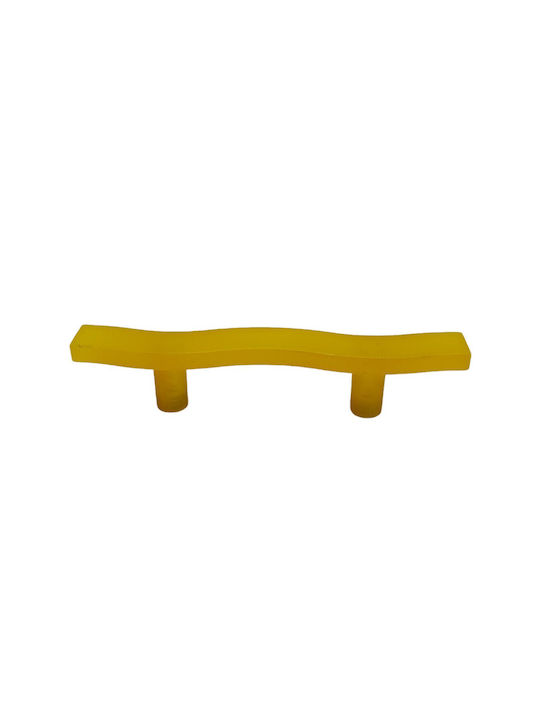 Children's Handle Furniture made of Plastic in Orange Color 125mm (Center Distance 64mm) 0794-064-POR 1pcs
