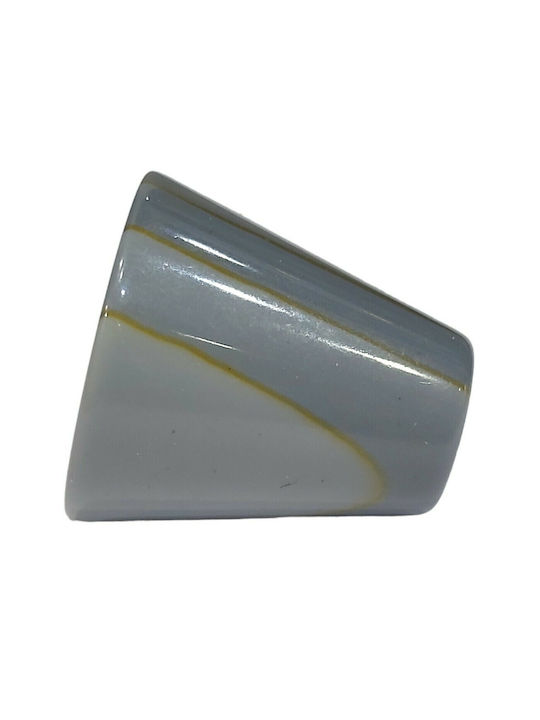 ACM Knob Furniture made of Acrylic Resin in Gray Color 6029-O3N1 1pcs