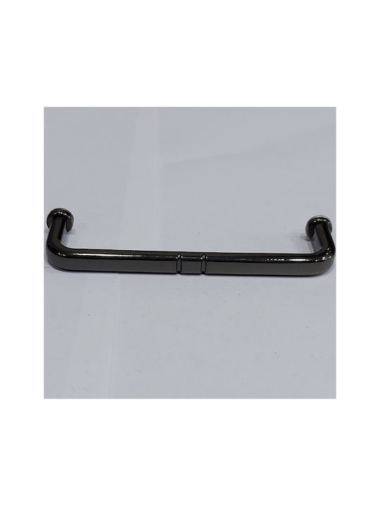 Handle Furniture made of Metallic in Black Color 110mm (Center Distance 96mm) 11086-096-MAY 1pcs