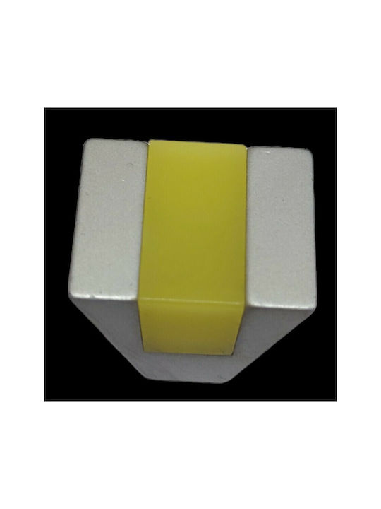 Pamar Copii Buton Mobilier din Plastic & Zamak & Metal în Culoare Galben 0373-000-KIT1 1buc