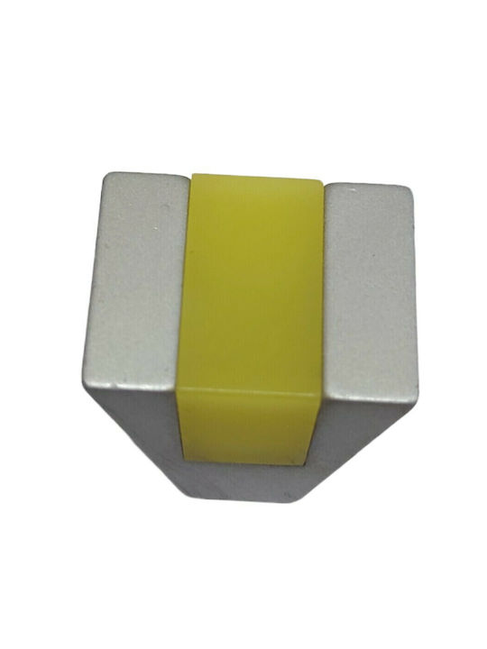Pamar Copii Buton Mobilier din Plastic & Zamak & Metal în Culoare Galben 0373-000-KIT1 1buc