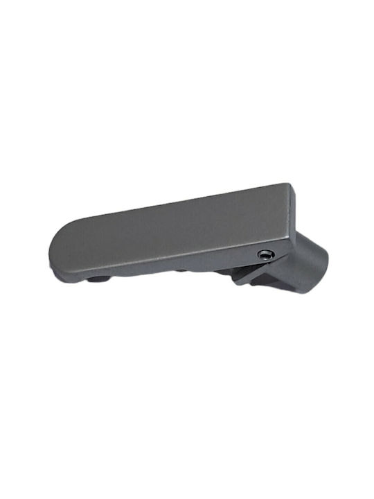 Pamar Buton Mobilier din Zamak & Metal în Culoare Argintiu 0181-000-10C1 1buc