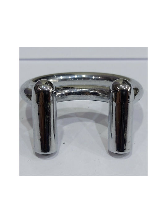 Handle Furniture made of Zamak & Metallic in Silver Color 44mm (Center Distance 25mm) 11069-025-MAY 1pcs