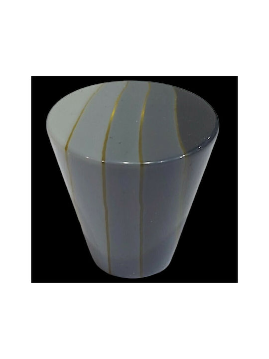 ACM Knob Furniture made of Acrylic Resin in Gray Color 6029-O3N1 1pcs