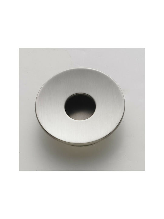Furnipart Buton Mobilier Mânere de mobilier din Metal & Zamak în Culoare Argintiu 7224-00-0G1 1buc