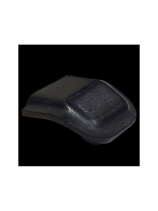 Knob Furniture made of Leather in Black Color 32mm (Center Distance 16mm) 4223-16-DER1 1pcs