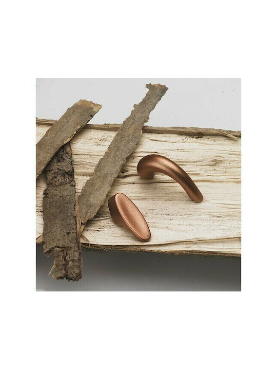 Buton Mobilier din Zamak & Metal în Culoare Cupru 0914-14A1 1buc