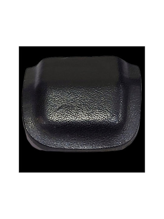Knob Furniture made of Leather in Black Color 32mm (Center Distance 16mm) 4223-16-DER1 1pcs