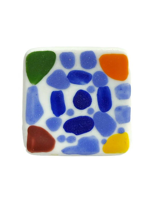 Buton Mobilier din Porțelan în Culoare Multicolor 9099-000-XEIR 1buc