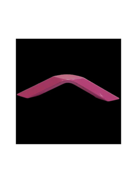 Kinder Handgriff Möbelgriff aus Metallisch & Zamak in Rosa Farbe 86mm (Zentrenabstand 64mm) 4195-064-ROZ1 1Stück