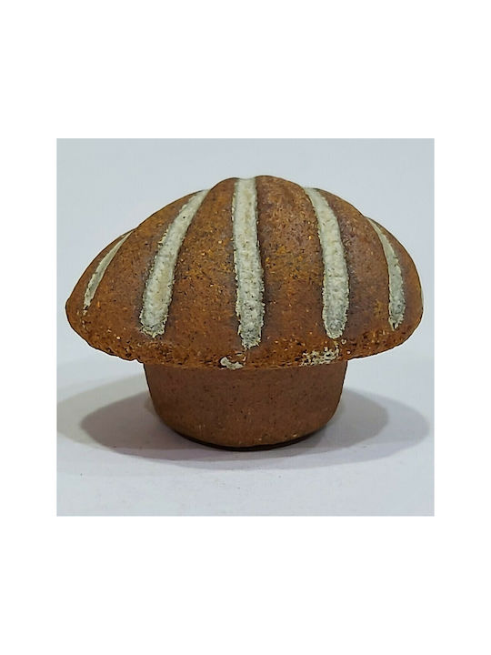 Nesu Knob Furniture made of Ceramic in Brown Color 11178-MAU1 1pcs