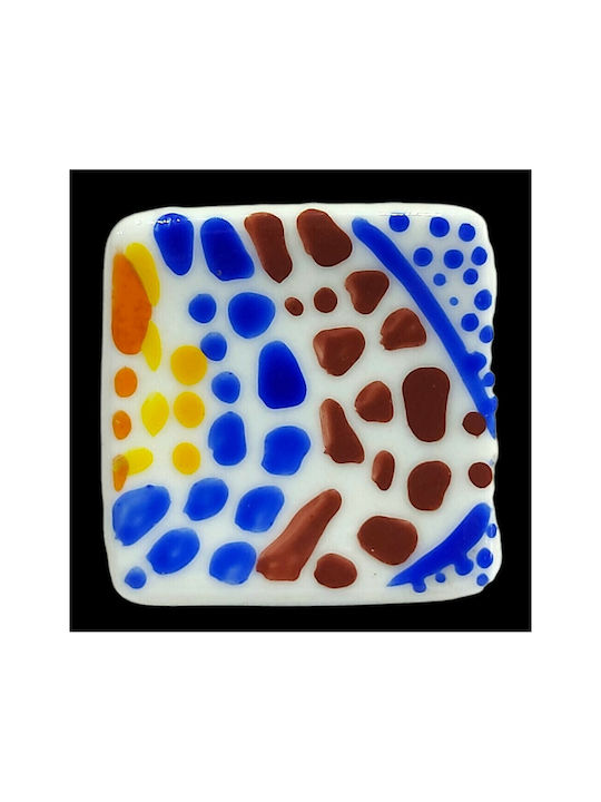 Knob Furniture made of Porcelain in Multicolour Color 9098-000-XEIR 1pcs